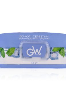 Влажные салфетки Green Way ФітоЛінія Прикосновение свежести, 60 шт