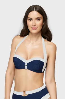 Женский темно-синий лиф от купальника Синий 38B MARC&ANDRE L2325-Y-902