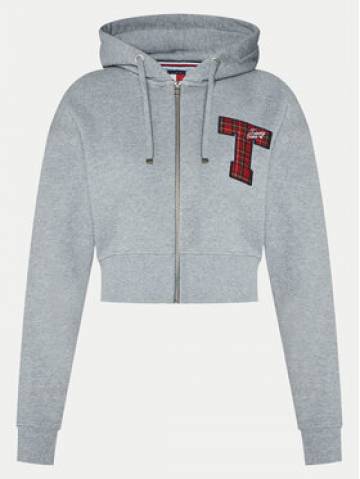 Tommy Jeans Світшот DW0DW20535 Сірий Regular Fit Tommy Jeans Світшот DW0DW20535 Сірий Regular Fit