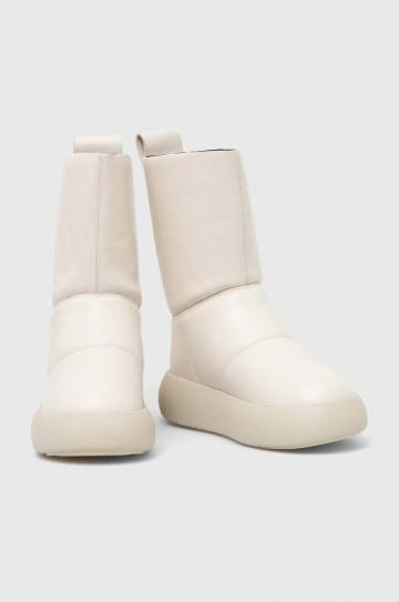 Кожаные сапоги Vagabond Shoemakers AYLIN цвет белый 5438.001.02 Кожаные сапоги Vagabond Shoemakers AYLIN цвет белый 5438.001.02