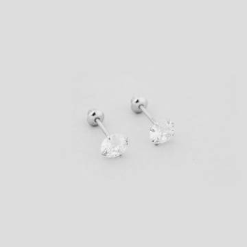 Серебряные серьги Minimal 520207/1б Серебряные серьги Minimal 520207/1б