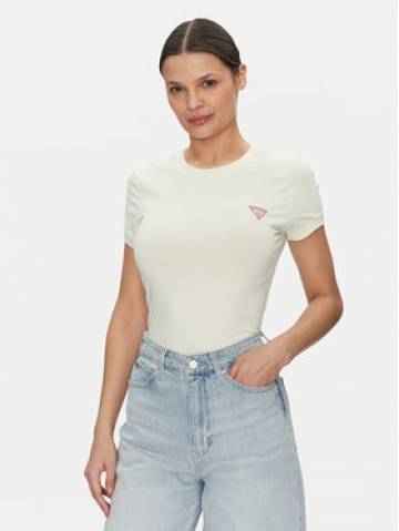 Guess Футболка W2YI44 J1314 Жовтий Slim Fit Guess Футболка W2YI44 J1314 Жовтий Slim Fit