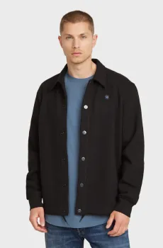 Мужская черная рубашка Coach Черный XXL G-Star RAW D26348,D733