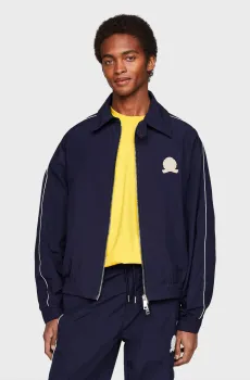 Мужская темно-синяя ветровка THC CC SPORTY IVY Синий XL Tommy Hilfiger MW0MW33882