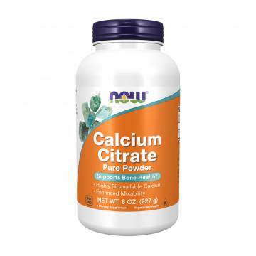 Кальций цитрат NOW Foods Calcium Citrate в порошке, 227 г Кальций цитрат NOW Foods Calcium Citrate в порошке, 227 г