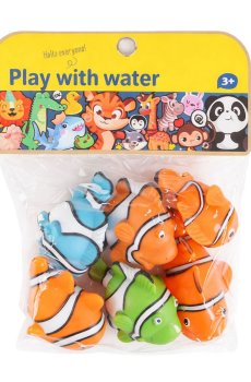 Игрушка-пищалка Shantou Jinxing Морские рыбки, от 3 лет, 6 шт (HY930-36)
