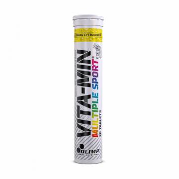 Витаминно-минеральный комплекс Olimp Sport Nutrition Vita-Min Multiple Sport со вкусом лимона, 20 шипучих таблеток Витаминно-минеральный комплекс Olimp Sport Nutrition Vita-Min Multiple Sport со вкусом лимона, 20 шипучих таблеток