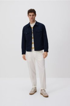 Reserved - Куртка з коміром - темно-синій - 439HZ-59X