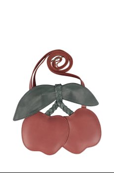 Детская кожаная сумочка Donsje Nanoe Fruit Purse Cherry