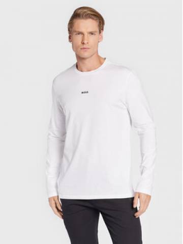 Boss Longsleeve TChark 50473286 Білий Regular Fit Boss Longsleeve TChark 50473286 Білий Regular Fit
