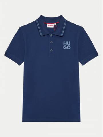 Hugo Поло G00159 D Голубий Regular Fit Hugo Поло G00159 D Голубий Regular Fit