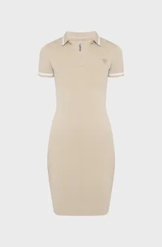 Женское бежевое платье Бежевый M-L Guess V6RK02.Z4692;FNL8