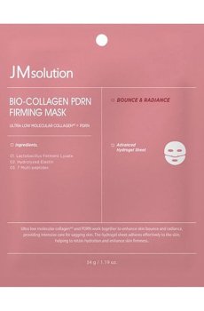 Укрепляющая тканевая маска для лица JMsolution Bio-Collagen PDRN Firming Mask, 34 г