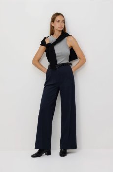 Reserved - Бавовняний топ - світло-сірий - 6167E-09M