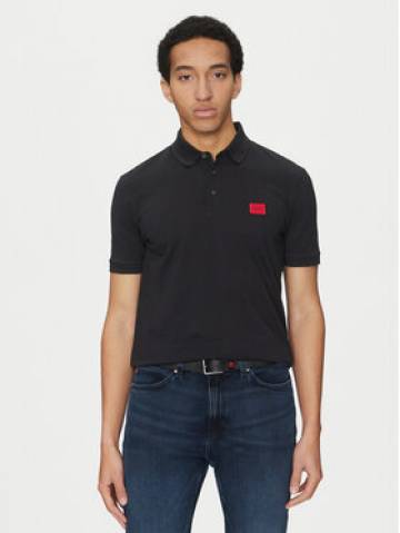 HUGO Поло Dereso232 50490770 Чорний Slim Fit HUGO Поло Dereso232 50490770 Чорний Slim Fit