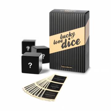 Кубики для эротической игры Bijoux Indiscrets Lucky Love Dice, 3 шт Кубики для эротической игры Bijoux Indiscrets Lucky Love Dice, 3 шт
