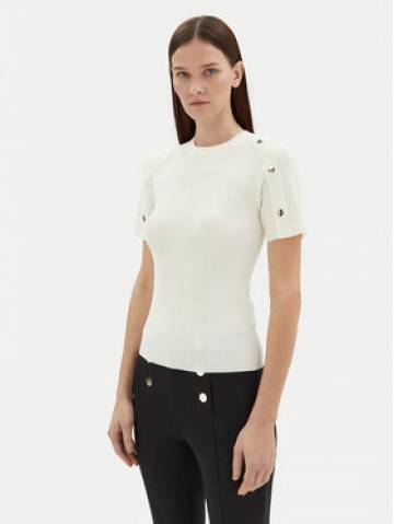 Motivi Светр M5876000937N Білий Slim Fit Motivi Светр M5876000937N Білий Slim Fit