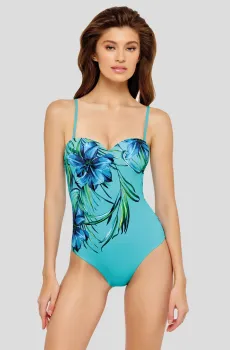 Женский голубой купальник Голубой 36D MARC&ANDRE L2008-911