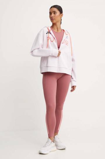 Топ для бега adidas Performance Own The Run Excite цвет розовый IS9576 Топ для бега adidas Performance Own The Run Excite цвет розовый IS9576
