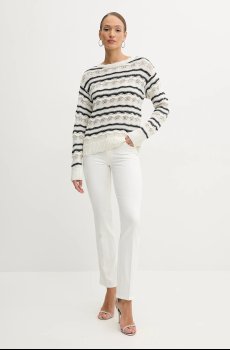 Свитер с примесью льна Guess VALERIE