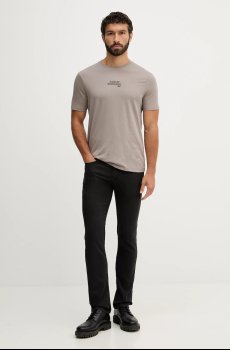 Хлопковая футболка Armani Exchange