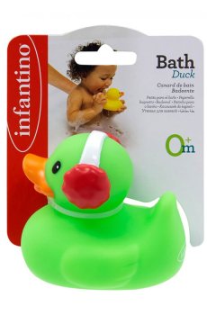 Игрушка для купания Infantino Утенок-Меломан, 7*12*4 см, с рождения (305114)