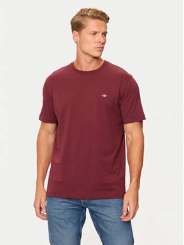 Gant Футболка Shield 2003184 Бордовий Regular Fit Gant Футболка Shield 2003184 Бордовий Regular Fit