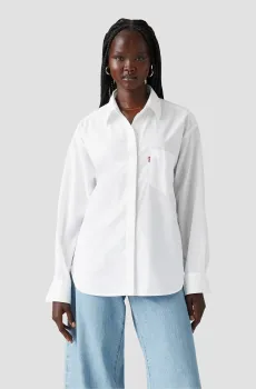 Женская белая рубашка Белый S Levi’s® 001HM;0003