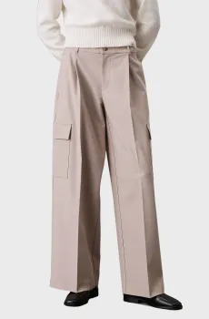 Женские бежевые карго RELAXED LEG TAILORED Бежевый 25 Calvin Klein Jeans J20J224848