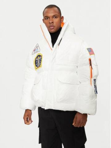 Alpha Industries Пуховик 148136 Білий Loose Fit Alpha Industries Пуховик 148136 Білий Loose Fit