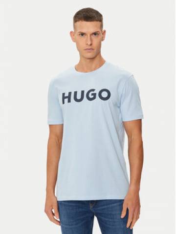 Hugo Футболка Dulivio 50467556 Голубий Regular Fit Hugo Футболка Dulivio 50467556 Голубий Regular Fit