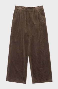 Женские коричневые вельветовые брюки Коричневый M Bimba Y Lola 252BR6011.10602