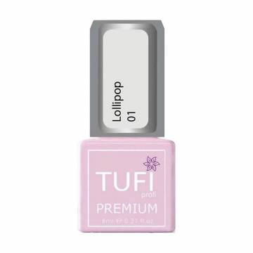 Гель-лак для ногтей Tufi profi Premium Lollipop 01 Ваниль, 8 мл Гель-лак для ногтей Tufi profi Premium Lollipop 01 Ваниль, 8 мл