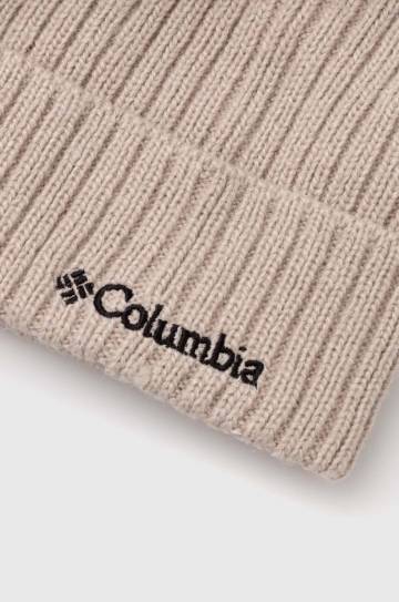 Шапка Columbia цвет серый