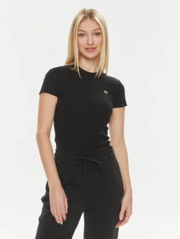 Lacoste Футболка TF5538 Чорний Regular Fit Lacoste Футболка TF5538 Чорний Regular Fit