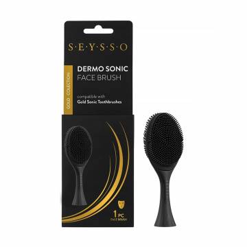Сменная насадка для электрической зубной щетки Seysso Gold Dermo Sonic Face Brush для массажа лица, 1 шт