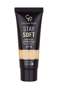 Тональный крем для лица Golden Rose Stay Soft Smooth Hydrating Foundation SPF 15, 202, 35 мл