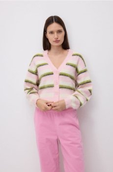 Reserved - Кардиган у смужку - різнобарвний - 239IW-MLC