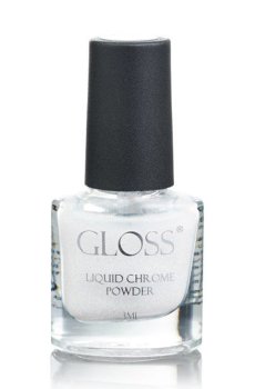 Уценка! Жидкая втирка для ногтей Gloss Liquid Chrome Powder 003, 3 мл