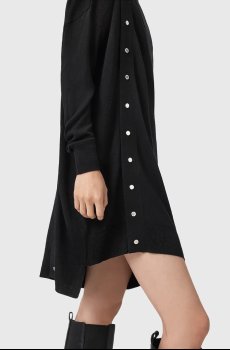 Шерстяное платье AllSaints UMI