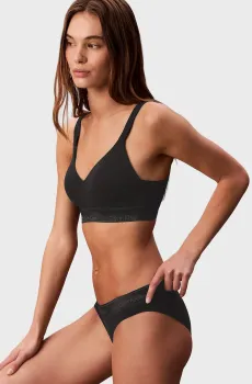 Женский черный бюстгальтер LIFT BRALETTE Черный XS Calvin Klein LV00QF8555