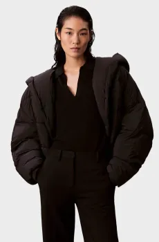Женская черная куртка BLANKET JACKET Черный S Calvin Klein LVGWF5O514