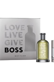 Парфюмированный набор мужской Hugo Boss Boss Bottled (туалетная вода, 200 мл + дезодорант-стик, 75 мл)