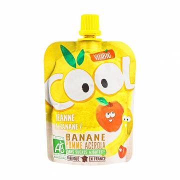 Детский напиток Vitabio Cool Fruits с яблоком и бананом, 90 г Детский напиток Vitabio Cool Fruits с яблоком и бананом, 90 г