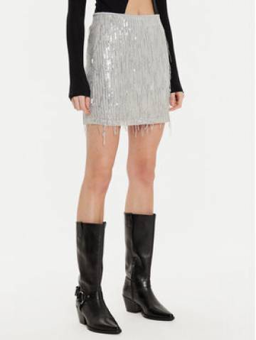 ONLY Cпідниця-міні Spacy 15305742 Срібний Slim Fit ONLY Cпідниця-міні Spacy 15305742 Срібний Slim Fit