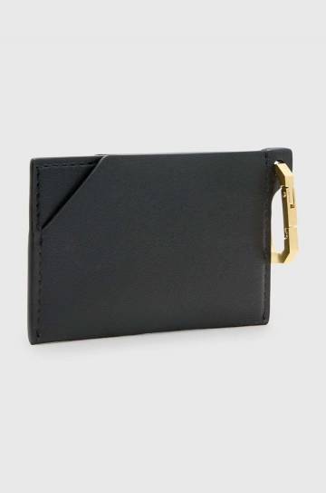 Кожаный чехол на карты AllSaints HEX CARDHOLDER цвет чёрный W228XB Кожаный чехол на карты AllSaints HEX CARDHOLDER цвет чёрный W228XB