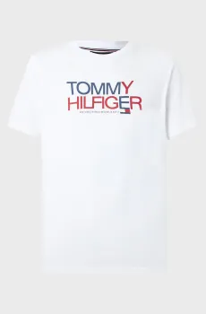 Мужская белая футболка BRAND LOVE BIG TEXT Белый XXL Tommy Hilfiger MW0MW42369