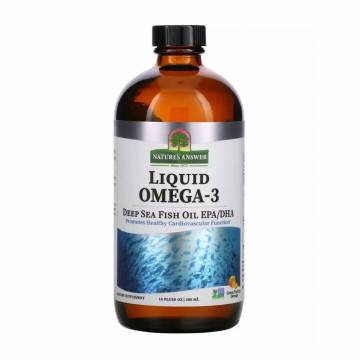 Омега-3 Natures Answer Liquid Omega-3 Deep Sea Fish Oil EPA/DHA со вкусом апельсина, в жидкости, 480 мл Омега-3 Natures Answer Liquid Omega-3 Deep Sea Fish Oil EPA/DHA со вкусом апельсина, в жидкости, 480 мл