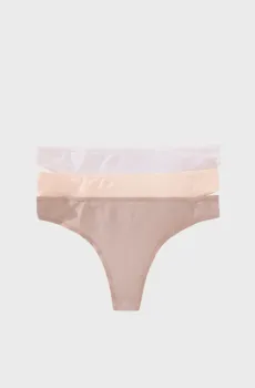 Женские трусики (3 шт) Разноцветный S womensecret 7683093