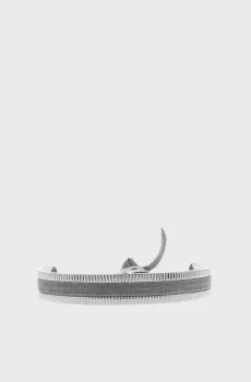 Женский серый браслет 4 мм Серый ONESIZE Les Interchangeables A52465